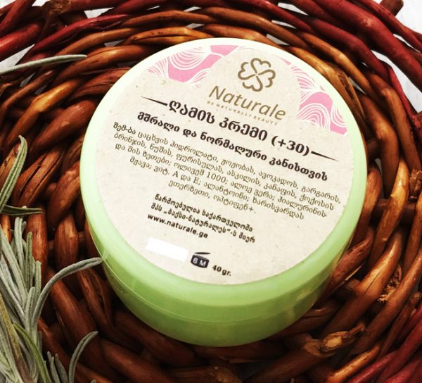 ღამის კრემი მსუბუქი ლიფტინგით მშრალი/ნორმალური კანისთვის +30