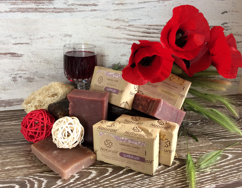 რქაწითელის ღვინის საპონი – ცხიმიანი კანისთვის