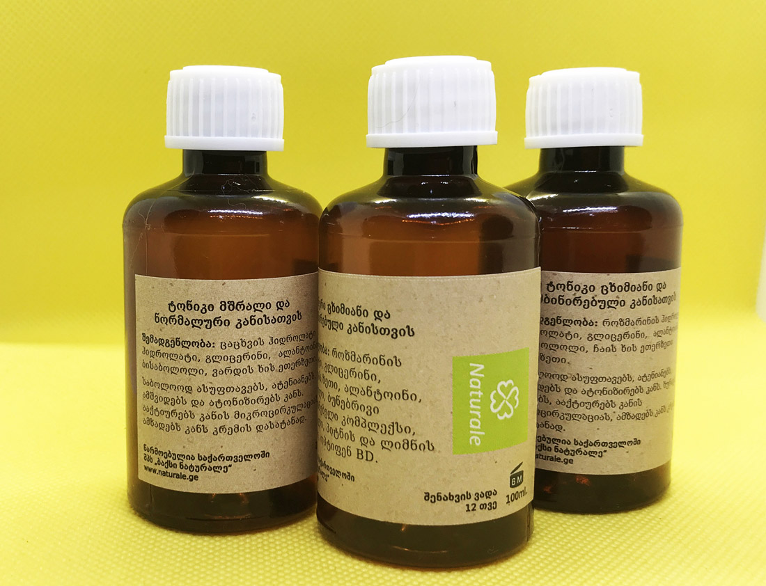 ანტიაკნე ტონიკი – ცხიმიანი და პრობლემური კანისთვის